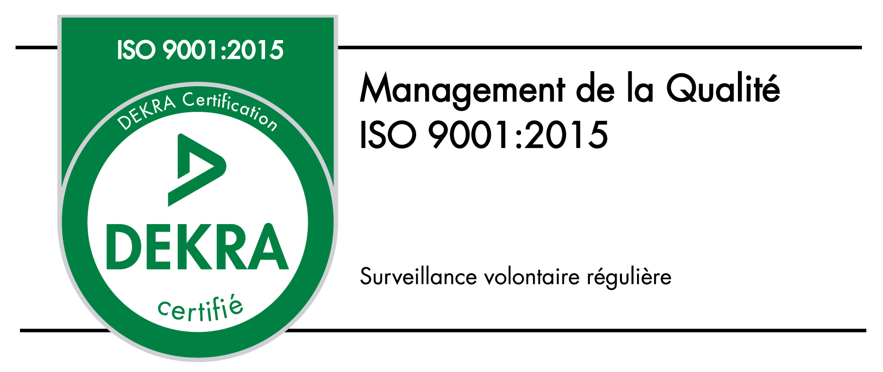 certification ISO 9001 version 2015 Delta Equipement