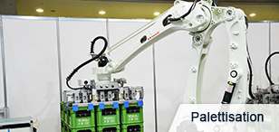 La palettisation en robotique industrielle avec Delta Robotique !